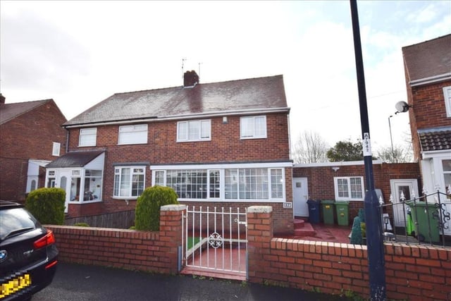 Rydal Mount in the Castletown area of Sunderland is on the market for offers in region of £145,000.