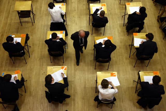 Most A-level and GCSE exams in England will be delayed by three weeks next year due to the pandemic, Education Secretary Gavin Williamson has confirmed. Picture: PA.