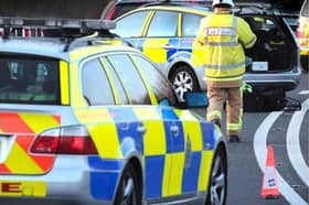 Northumbria Police closed the road in both directions as the emergency services attended the incident.