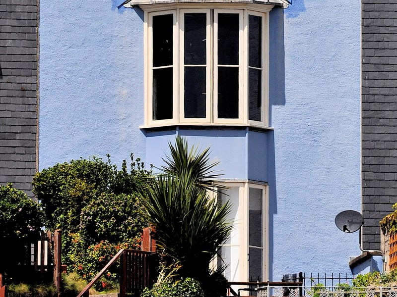 Increasingly popular on the interior, blue isn't as well used on the outside. As a colour, it does exude a calm confidence and foster feelings of trust, but at the same time we can associate it with being cold and sombre.