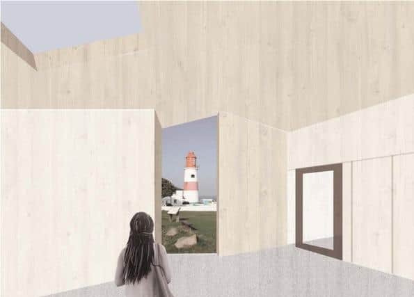 Artist impressions of how the proposed Whitburn Coastal Conservation Centre near Souter Lighthouse could look. Pictures: National Trust/MawsonKerr.