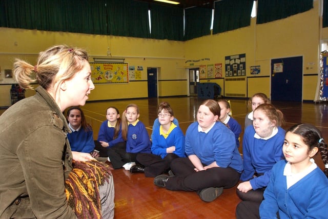 London casting director Jessica Ronane told pupils all about life on the stage when she visited the school in 2006.