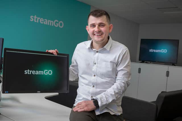 StreamGo founder Richard Lee has introduced a four-day working week. (Picture: DAVID WOOD)