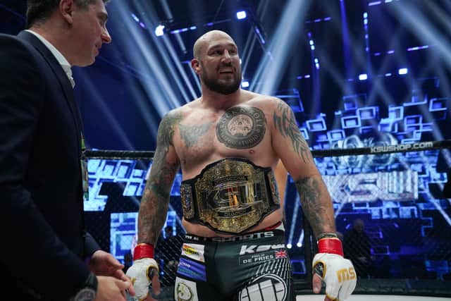 Phil has won the KSW World Heavyweight title six times