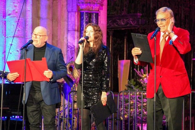 Kathryn Tickell performs at the Carols of Light