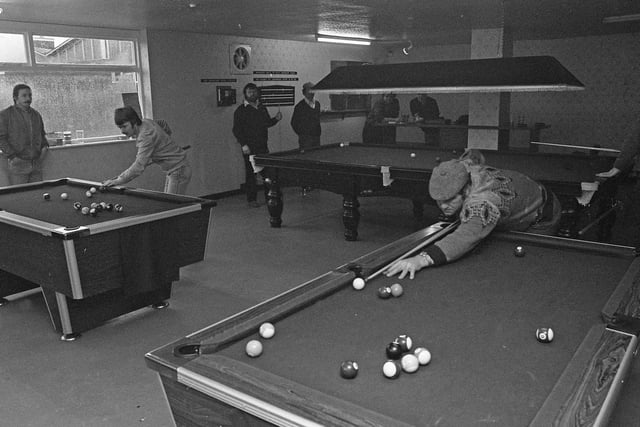 Karen Allan remembered going to Town End Farm Club. This picture is from inside in December 1982.