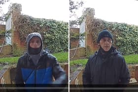 Do you recognise these men? Police would like to speak to them in connection with a burglary in Seaham
