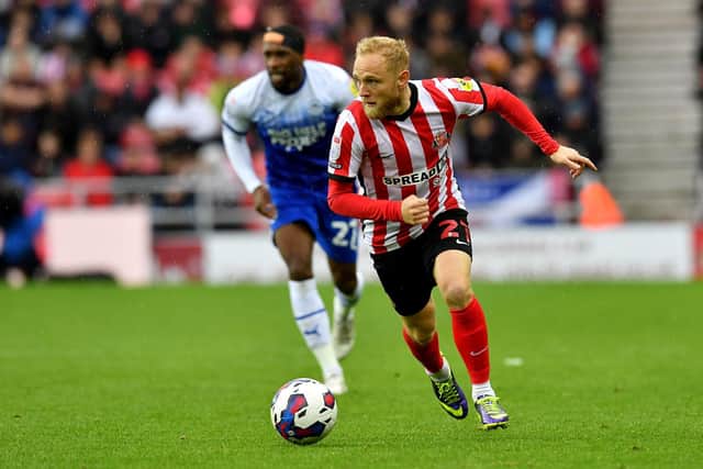 Alex Pritchard playing for Sunderland against Wigan. Picture by FRANK REID