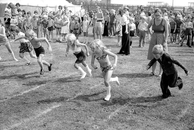 Children's sports at Seaburn Camp in August 1975. Did you take part? Photo: Bill Hawkins.