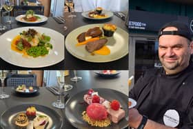 A 'taste of Northumberland' event was held at Posh Street Food at Stack.