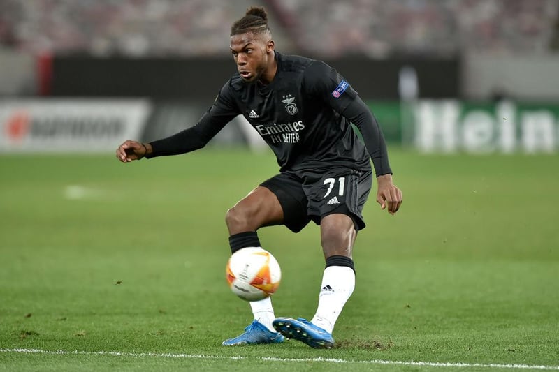 Newcastle United and Burnley have fallen behind Napoli in the race to sign Benfica full-back Nuno Tavares. (O Jogo) 

(Photo by Milos Bicanski/Getty Images)