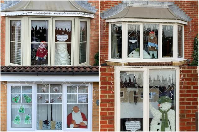 Residents from Hornbeam on the Biddick Woods estate in Shiney Row have created their own Fenwick-inspired Christmas window display based on the story of The Snowman.
Photo by Paul Merton.