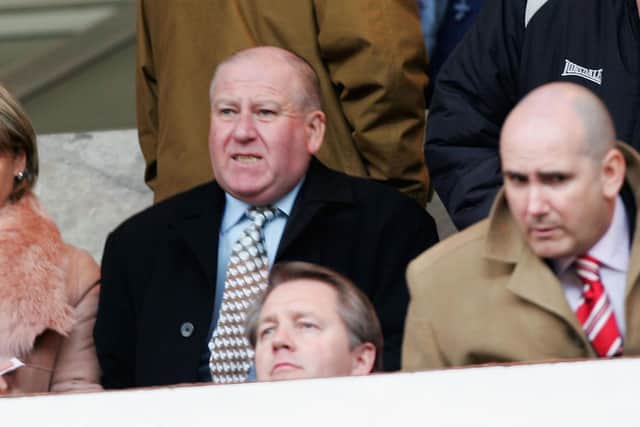 Bob Murray, then chairman of Sunderland, watches from the stands during the Barclays Premiership match between Sunderland and Blackburn Rovers at the Stadium of Light in 2006.
