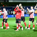 Sunderland celebrate their Carabao Cup win