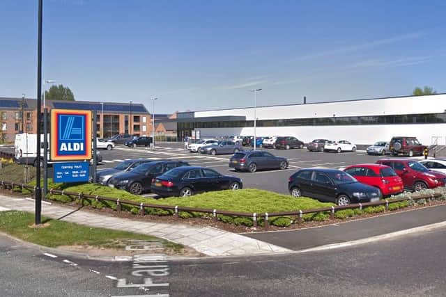 The Aldi store on Knollside Close will reopen on Thursday, April 29 after being closed for refurbishment. Photo: Google Maps.