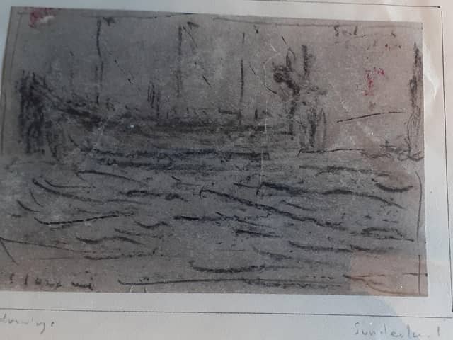 This drawing might look rough, but it could be valuable. Do you recognise it?