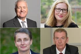 MPs from across the North East have signed a joint letter to the Education Secretary. (From top left) Ian Lavery, Wansbeck, Emma Lewell-Buck, South Shields, Mike Hill Hartlepool and Kate Osborne, Jarrow.