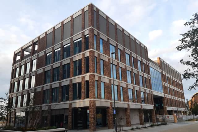 The Faber Building in Plater Way.
