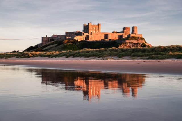 Race to the Castle finishes at Bamburgh Castle