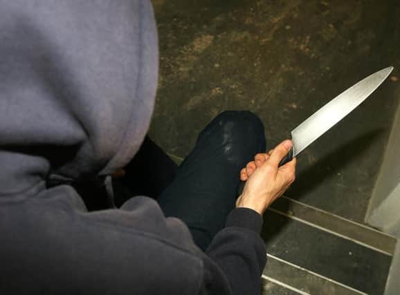 Knife crime has doubled in seven years