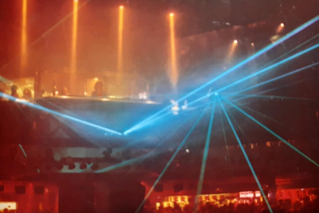 Who can forget the lasers at The Palace? this was April 1993