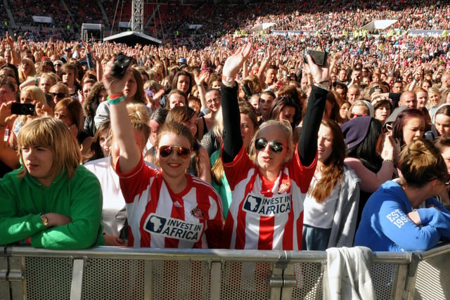 Are you in this picture at the Stadium of Light?