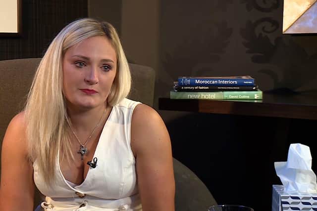 Zoey McGill shares her message on knife crime following her son's murder.