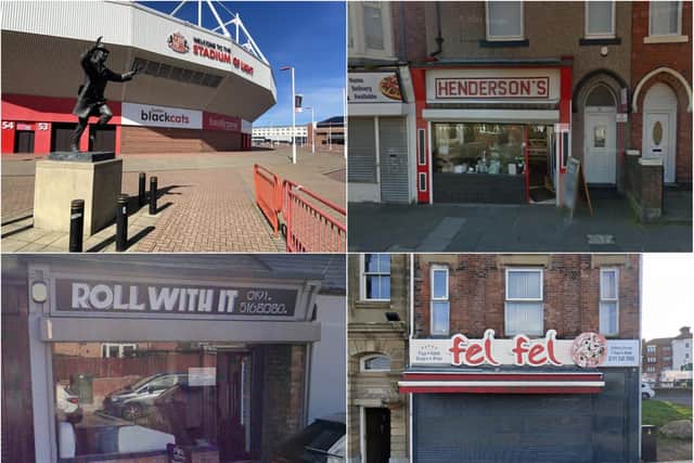 Food hygiene inspectors have been at a number of Sunderland businesses.