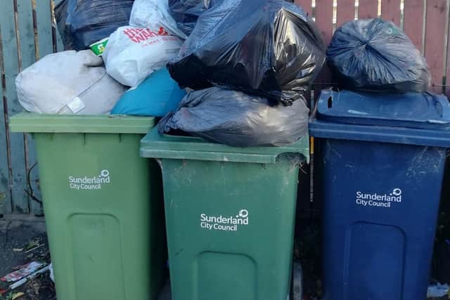 Sunderland City Council is set to consider ending side waste collections.