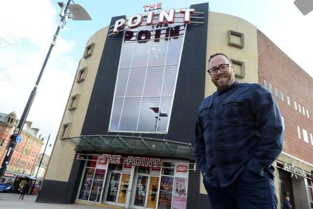 The Point's managing director Andrew Golding outside the venue
