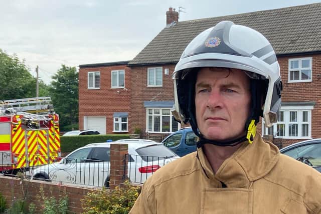 Tyne and Wear Fire and Rescue Service's area manager Richard Rickaby praised his teams who worked to help people to safety and bring the blaze under control.