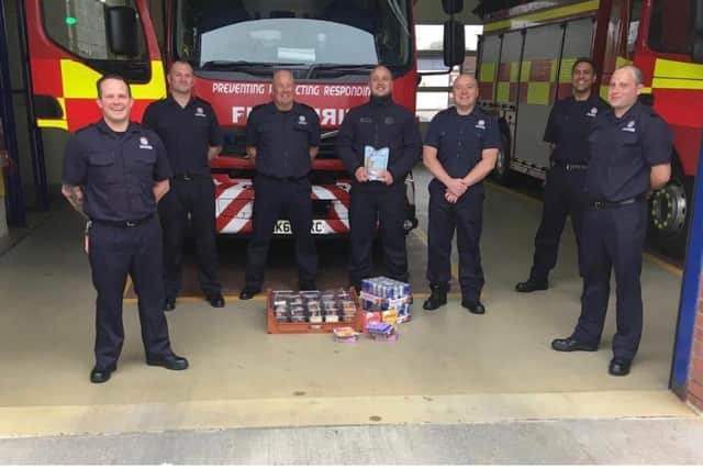 Tyne and Wear Fire & Rescue have also received care packages from the COVID-19 support group