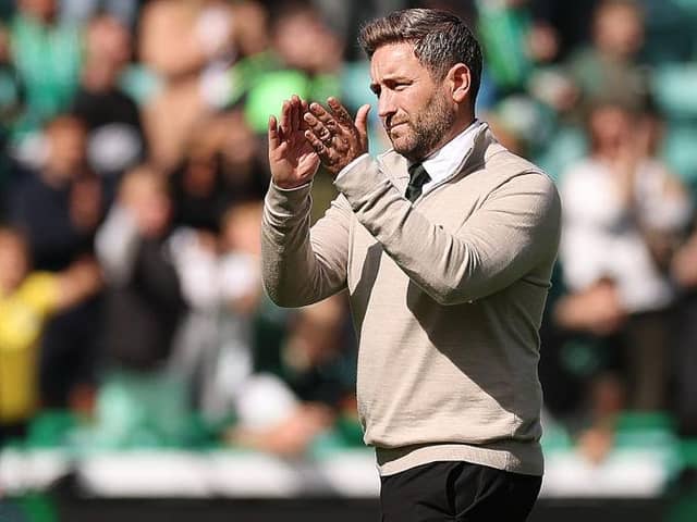 Hibernian manager Lee Johnson. (Photo by Ian MacNicol/Getty Images).