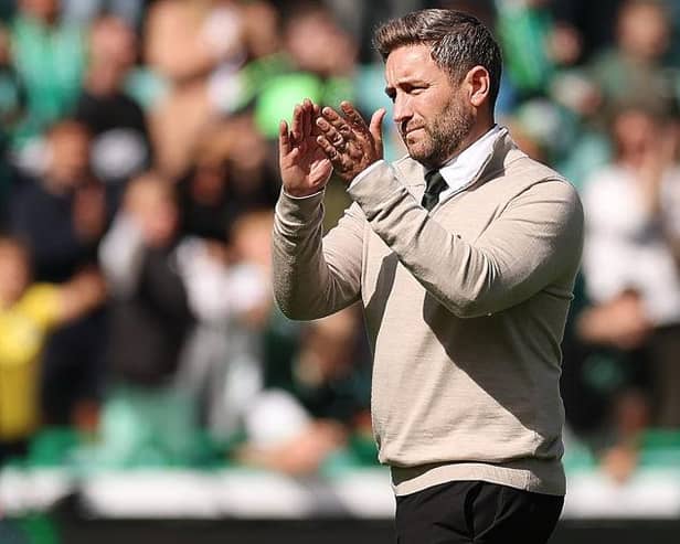 Hibernian manager Lee Johnson. (Photo by Ian MacNicol/Getty Images).