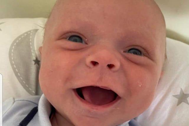 Joanne Bulcroft, said: "Freddie Jace born first lock down April 2020."