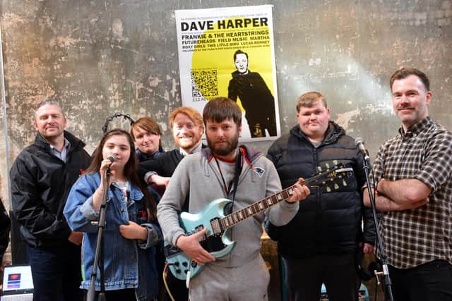 Pop Recs are running a music workshop called the Dave Harper Music Award with Springboard CE Steve Reay, musician Ian Black and Pop Recs Dan Shannon.