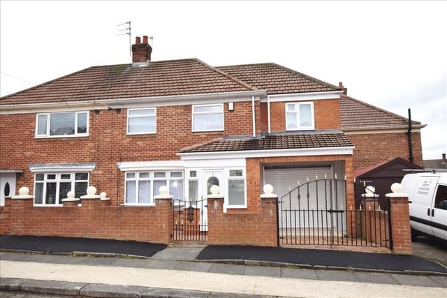 You can buy this four bedroom house on Retford Road in Redhouse for offers in the region of £145,000.