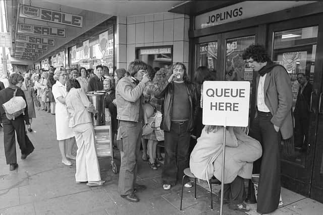 Joplings in John  Street was a hit with Christmas shoppers in its heyday. Here it is in 1975. Was it a favourite with you?