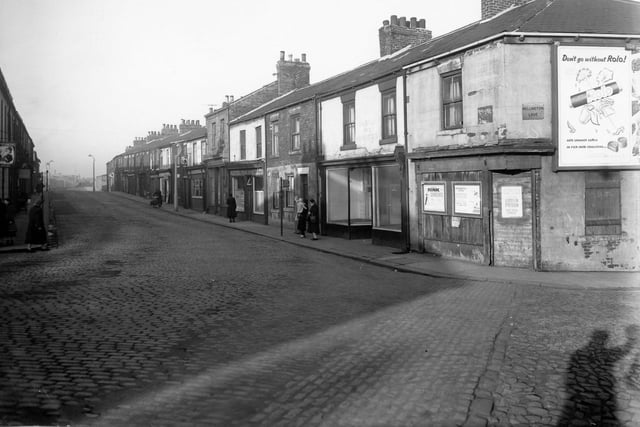 Here is Trimdon Street West pictured in January 1957. Photo: Bill Hawkins