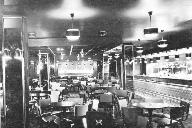 The Locarno private function room and Bar Grill from 1964. Photo courtesy of Bill Hawkins and Sunderland Antiquarian Society.