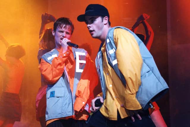 PJ and Duncan at Sunderland Empire in 1995. Emma Seaman said they put on the best gig she has seen.