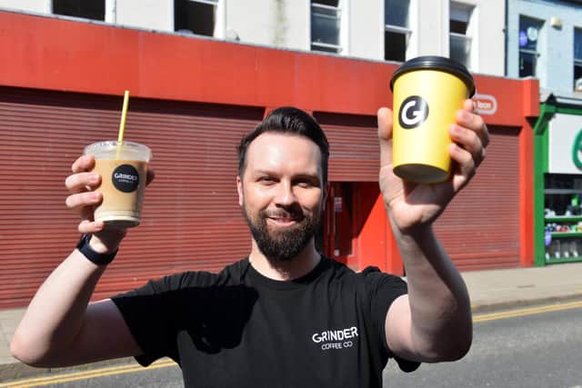 Grinder Coffee Co. co-owner Michael Curtis is to open a second site in the city centre