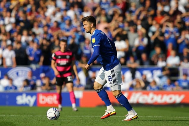 The Ipswich midfielder, 29, has been sidelined since October after undergoing surgery on a knee injury.