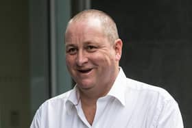 Former Newcastle United owner Mike Ashley had reportedly been interested in purchasing Derby County (Photo by Carl Court/Getty Images)