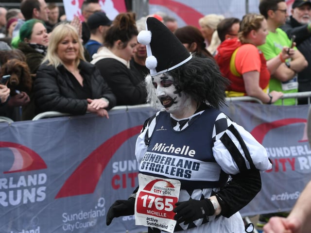 The start of the Sunderland City Runs 2023 10k race