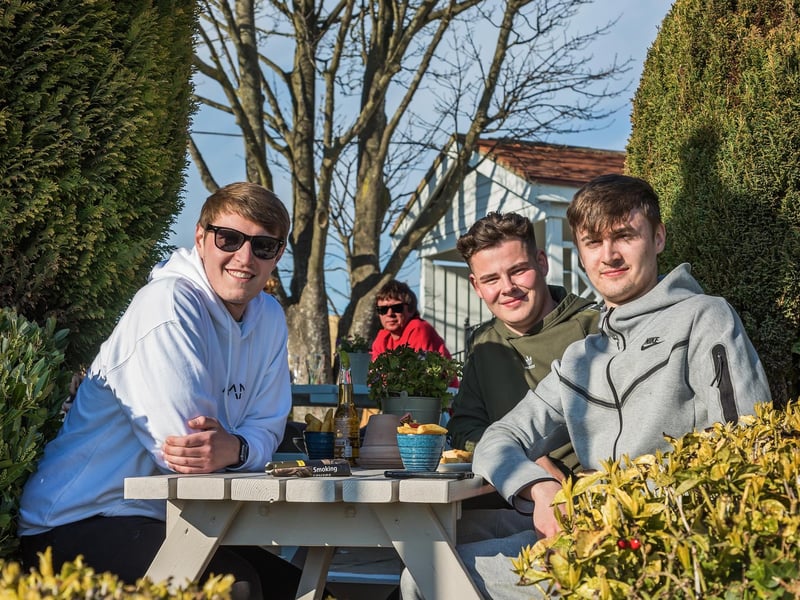 Drinkers at the Churchillian, Cosham