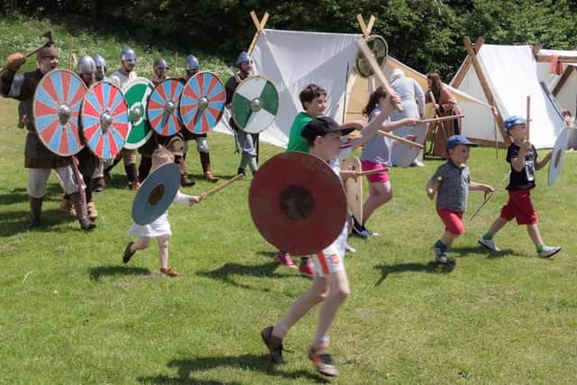 There will be re-enactments of Anglo-Saxon scenes when Jarrow Hall reopens on April 13.
