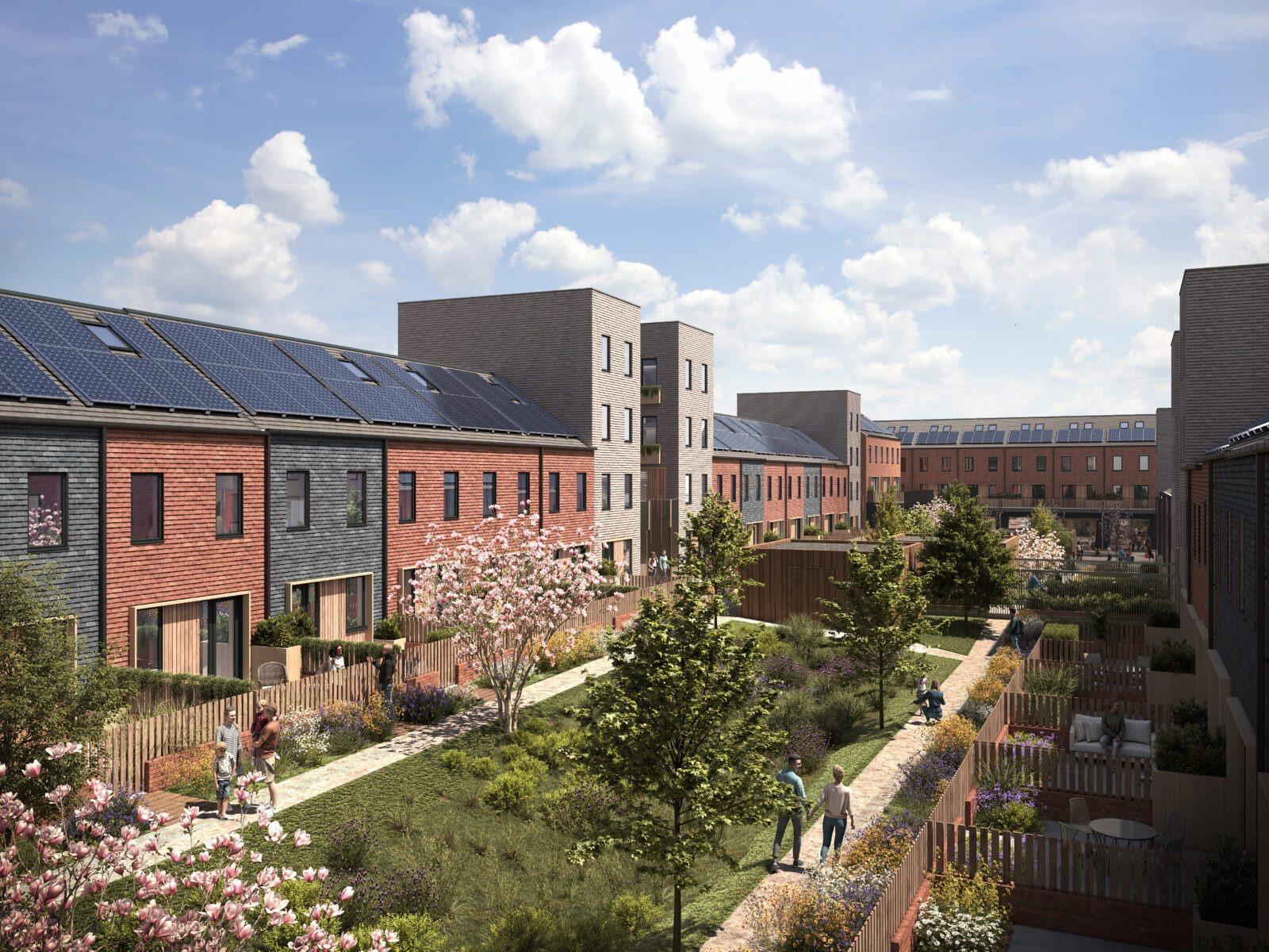 Planning submitted for sustainable new homes in Sunniside, Sunderland.