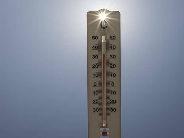 An increased heat health alert has been issued for the region.