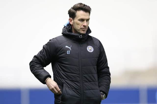 Manchester City Women manager Gareth Taylor